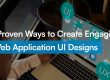 Web Application UI Designs
